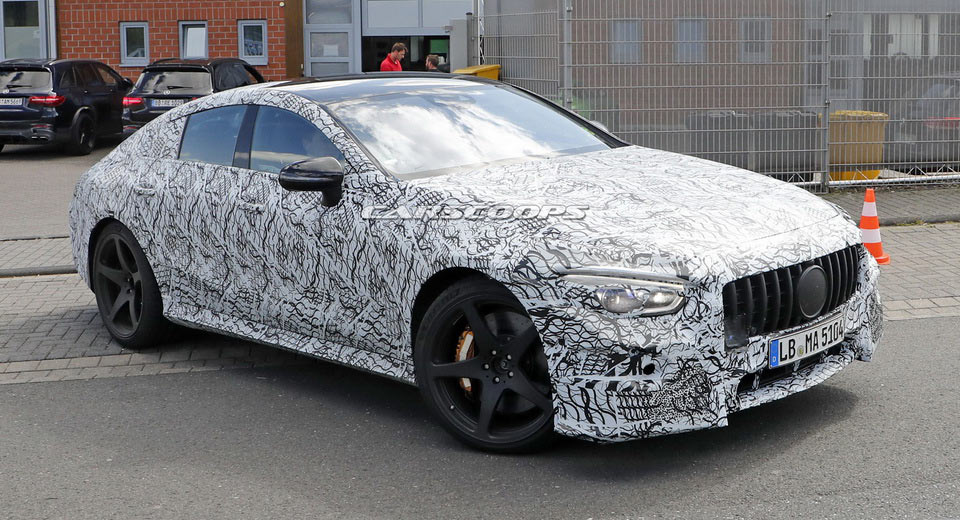  Mercedes-AMG’s Four-Door GT4 Loses All Body Cladding