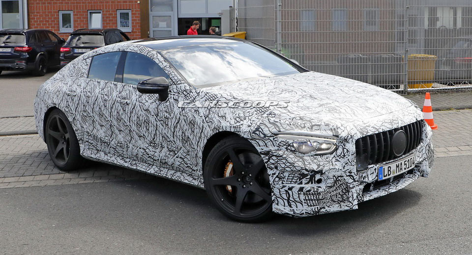 Mercedes-AMG’s Four-Door GT4 Loses All Body Cladding