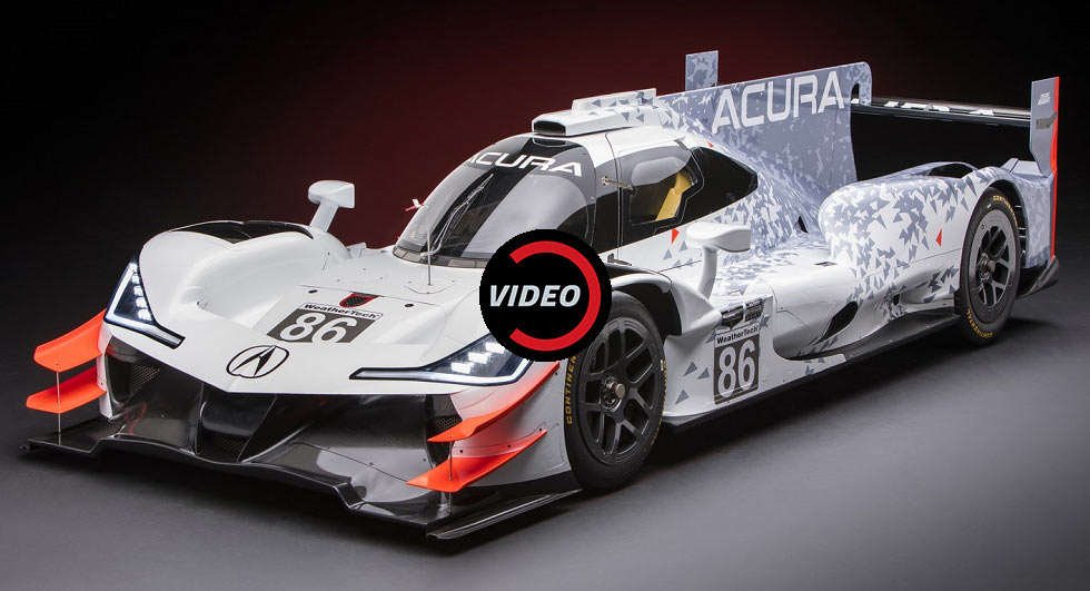 Acura Unveils Its New ARX-05 Prototype Race Car