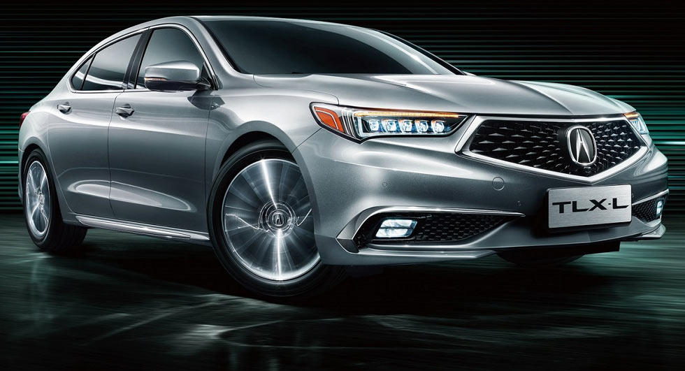  Acura TLX-L Revealed Ahead Of Chinese Debut