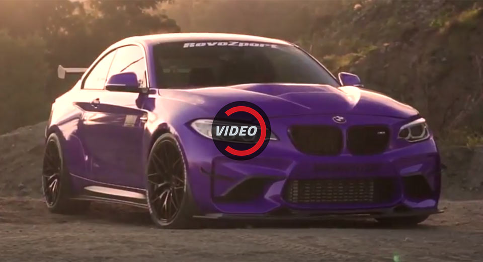 Purple RevoZport BMW M2 Preys On C63s