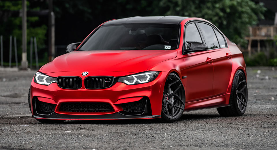  What Do You Say About This Satin Red BMW M3 Tune?