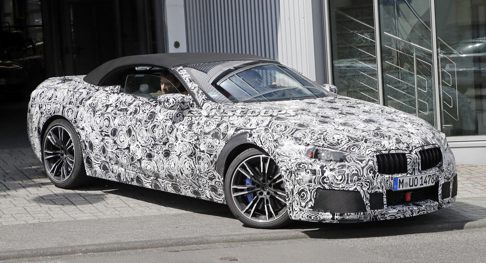 BMW Takes M8 Convertible Prototype Out For A Spin