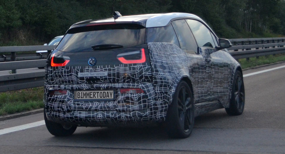 Sportier BMW i3 S Scooped Testing On The Autobahn