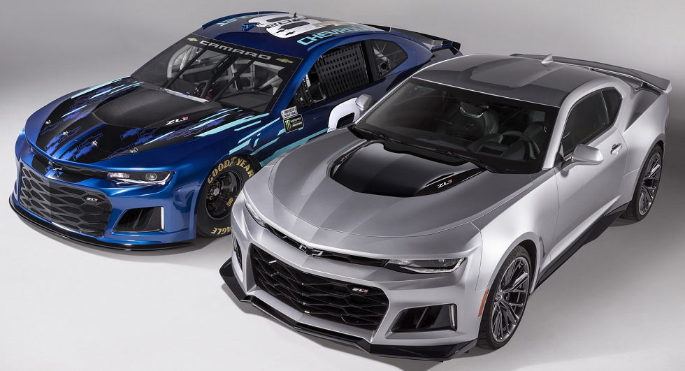  2018 Chevrolet Camaro ZL1 Race Car Unveiled For the Monster Energy NASCAR Cup Series