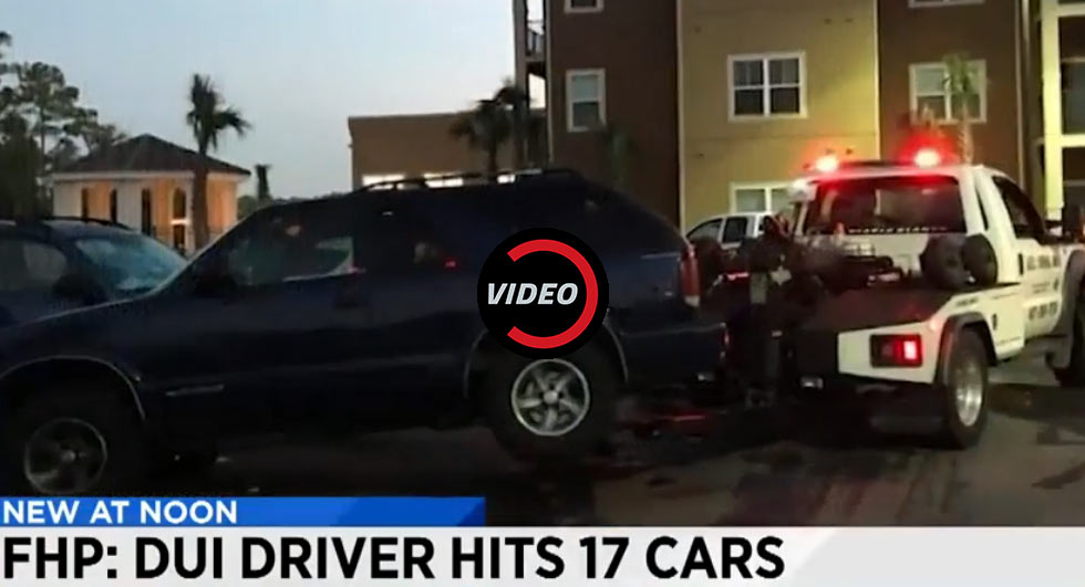  Drunk Driver Hits 17 Cars In Florida While Attempting To Park