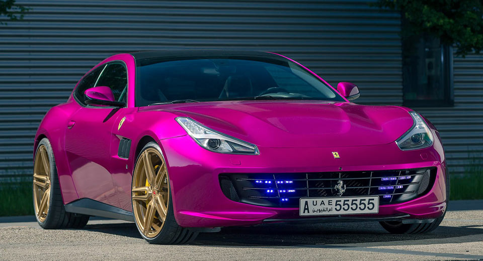 Pink GTC4Lusso Will Make Ferrari Execs Sick