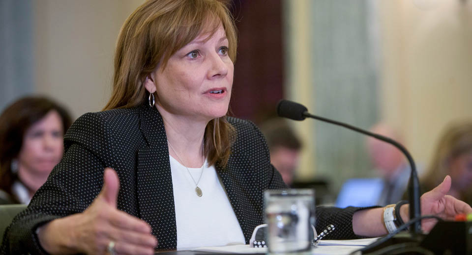  GM CEO Mary Barra Parts With Trump Administration As Advisory Forum Disbands