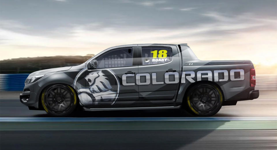  Holden Reveals Colorado SuperUte For New Racing Series