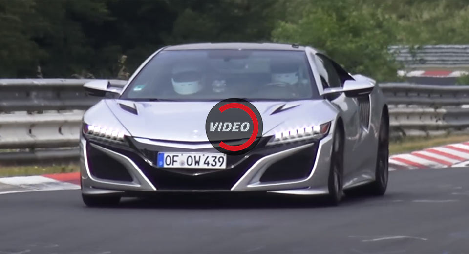  Two Honda NSXs Hit The ‘Ring, Type R Testing?
