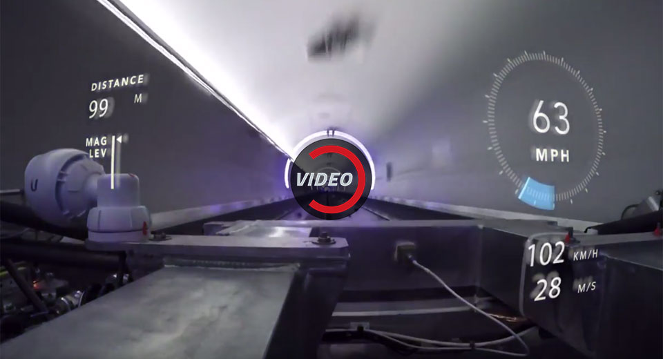  Hyperloop One’s Prototype Pod Hits 192 MPH In Testing