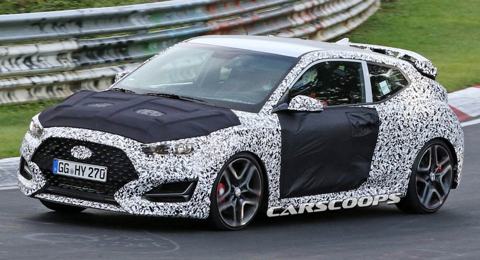 Hyundai Veloster N Prototype Strips Down Looking Hot Hot Hot