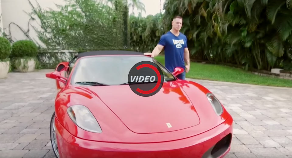  John Cena Showcases His Manual Ferrari F430 Spider