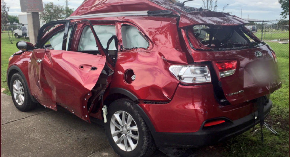 Kia Sorento Explodes After BBQ Grill Is Left On And Ignited By A Cigarette