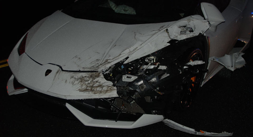  23-Year-Old Crashes Rented Lamborghini Huracan In Washington