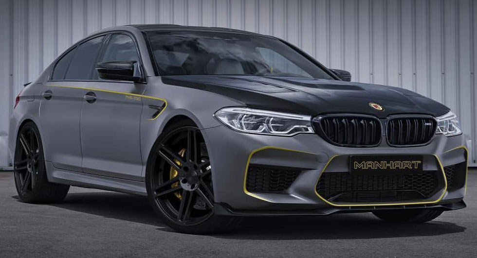 Manhart Performance Previews Its Tuning Program For The BMW M5