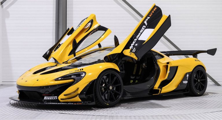 Yellow And Black McLaren P1 GTR Is A $3.3 Million Track Toy | Carscoops