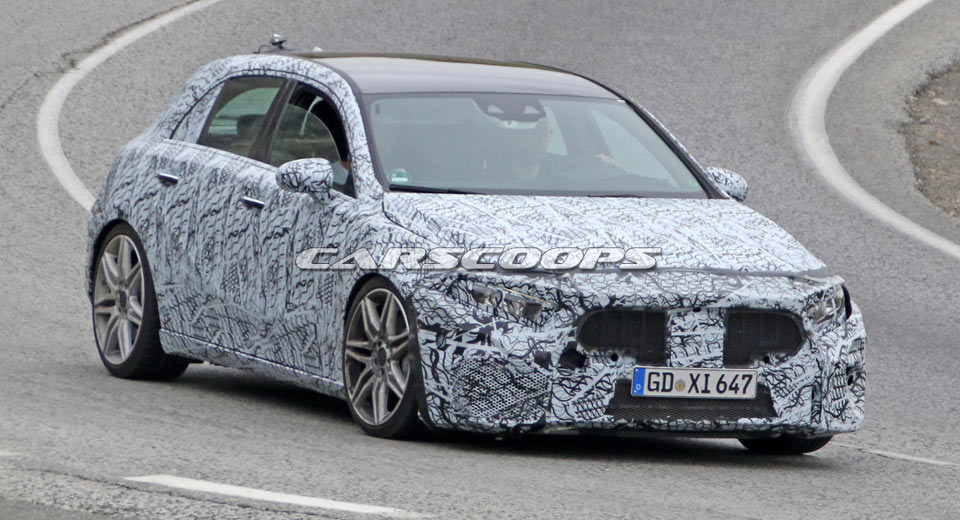 Next-Gen Mercedes-AMG A45 Spied, Will Bring Over 400 Horses