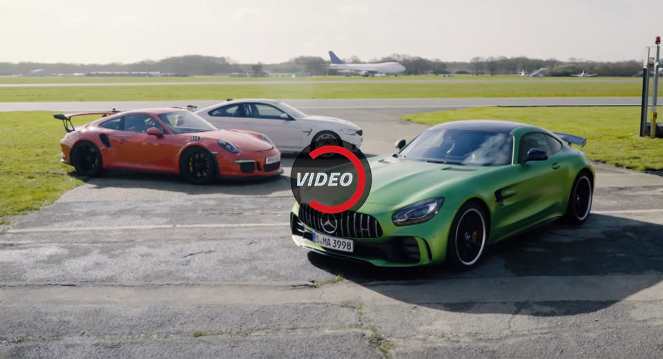 Chris Harris Compares 911 GT3 RS, Merc-AMG GT R And M4 GTS