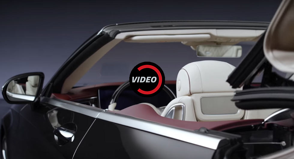  Facelifted Mercedes S-Class Cabrio Teased For Frankfurt