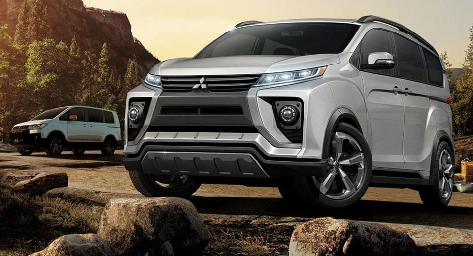 New Mitsubishi Delica Concept Leaks Before Tokyo Motor Show