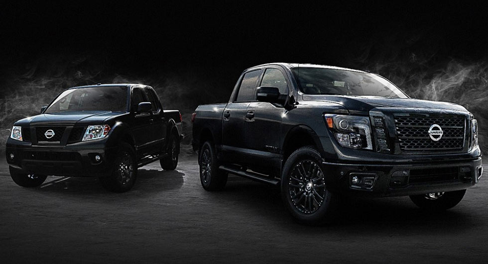 Nissan Introduces Midnight Editions Of The Frontier, Titan, And Titan XD