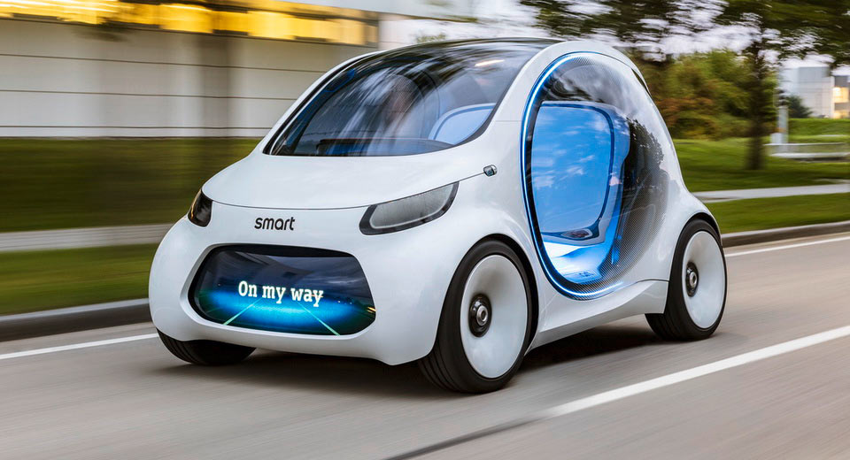  Smart’s New Smart Vision EQ Concept Is An Autonomous Pod For Two