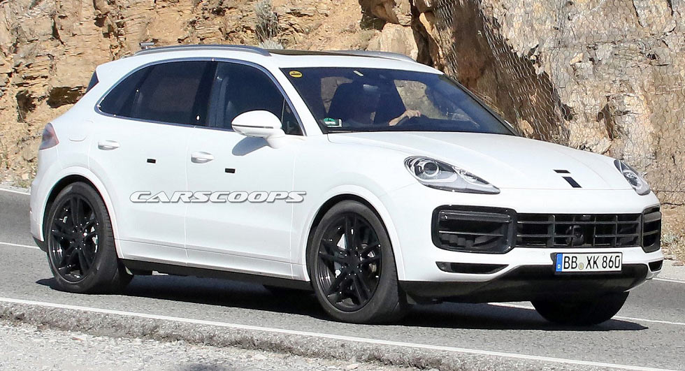  2018 Porsche Cayenne Spied Looking Production Ready