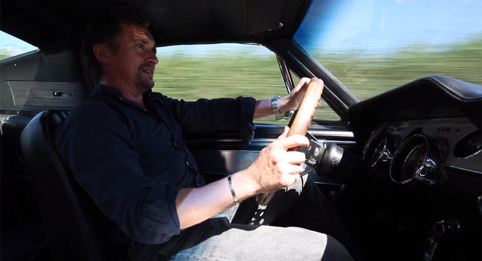  Richard Hammond Returns To The Road In His Classic Mustang