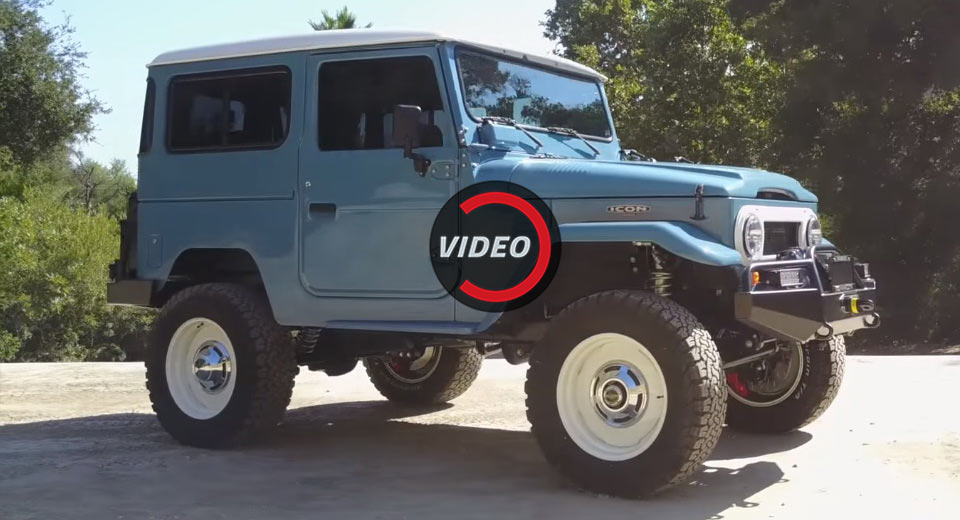 Icon’s Retro-Styled Toyota FJ40 With LS3 V8 Is Sub-Zero Cool