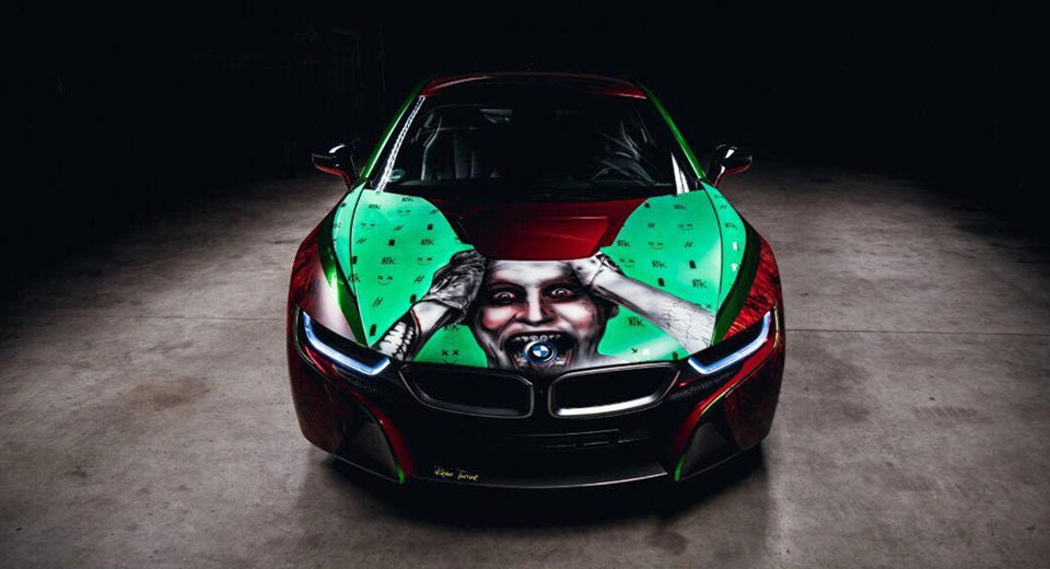  Joker-Inspired BMW i8 Is A Real Head Turner