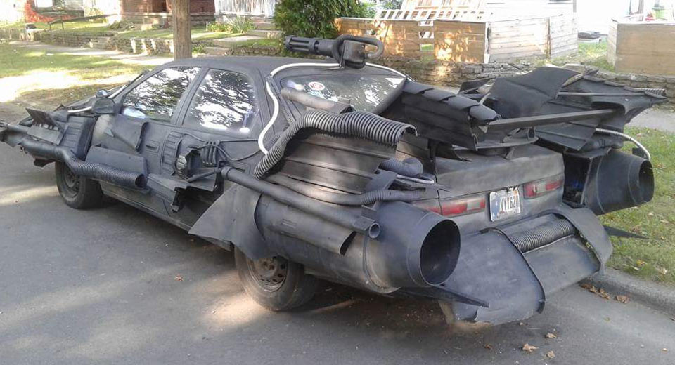  Batmobile Toyota Camry Is Somehow Allowed On Public Roads