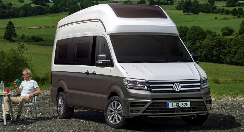  VW California XXL Concept Previews A Crafter-Based Motorhome