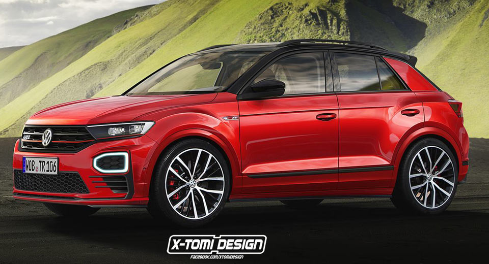  VW T-Roc Has Already Spawned A GTI Render And It Looks Good
