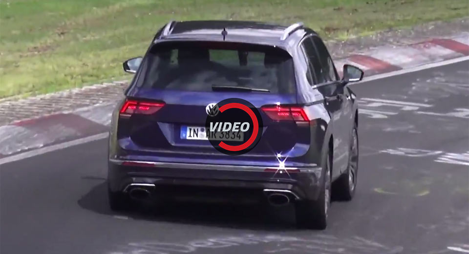  2018 Volkswagen Tiguan R Sounds Like it Has A Five-Cylinder