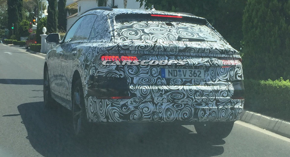 U Spy: Audi Q8 Luxury Crossover Caught Chilling In Marbella