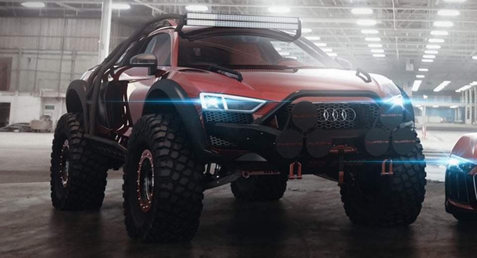  There’s An Audi R8 Hiding Under This Baja Racer Concept