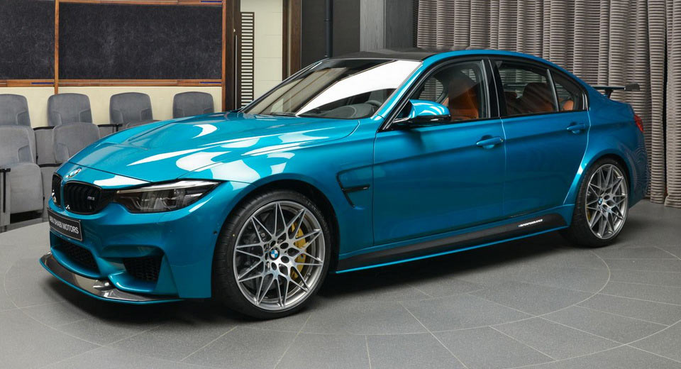 Atlantis Blue Bmw M3 With Light Brown Interior Is The King