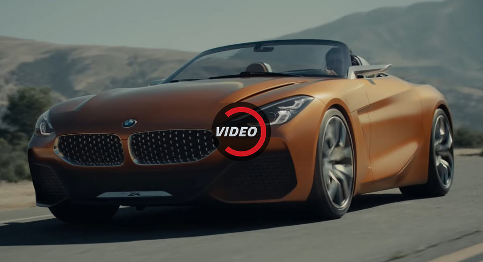  BMW Concept Z4 Looks Even More Impressive On The Go