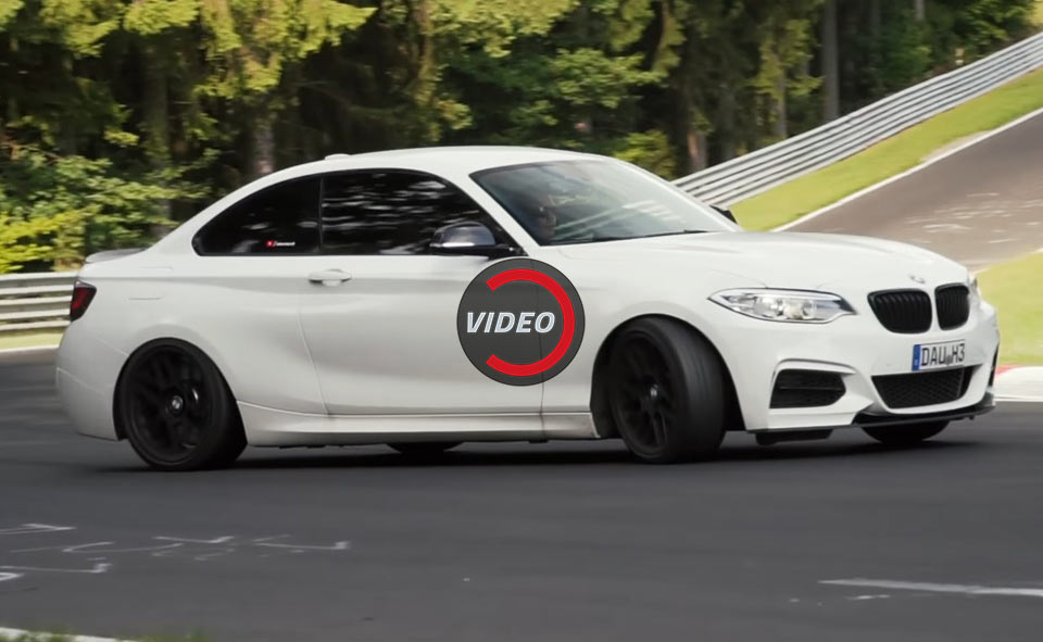  Power Sliding A BMW M240i On The ‘Ring Looks Fun