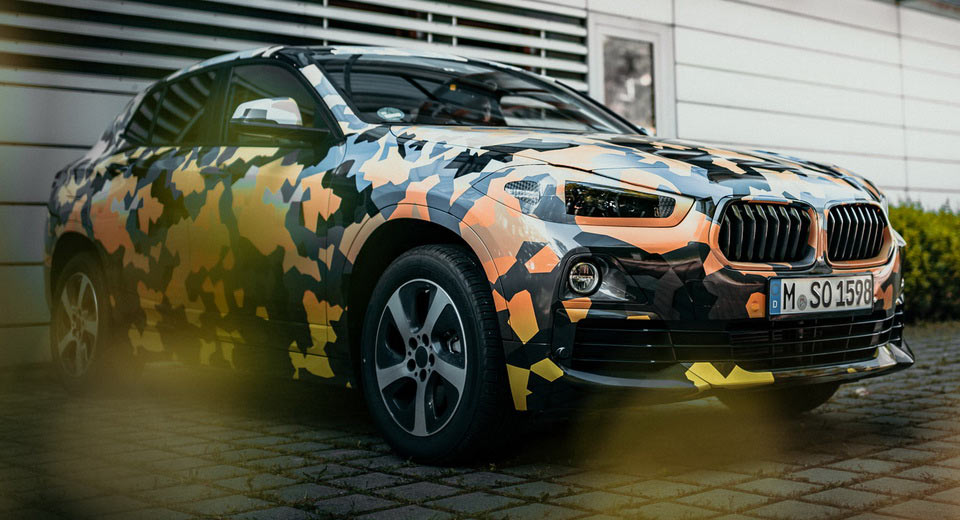 BMW Drops More Camouflaged X2 Official Images
