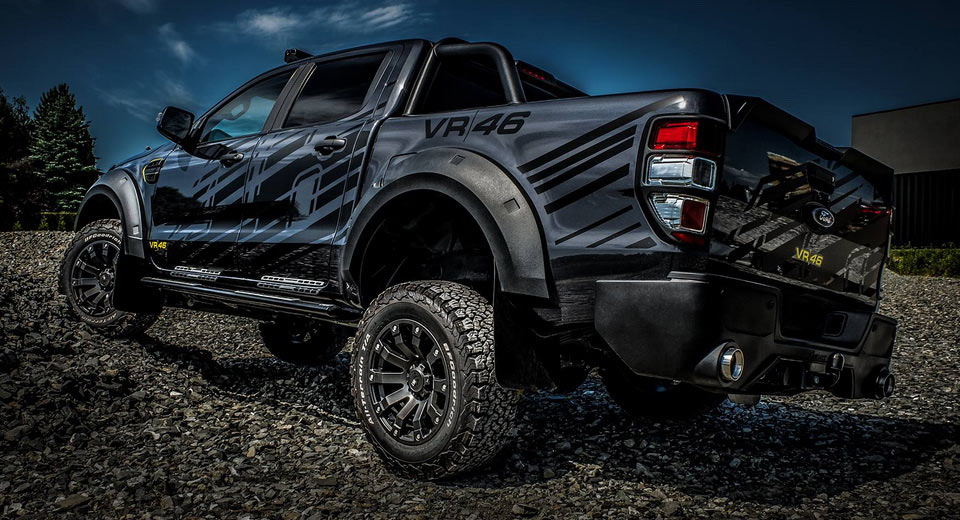  MS-RT And Carlex Design Dedicate Limited Edition Ford Ranger To Valentino Rossi