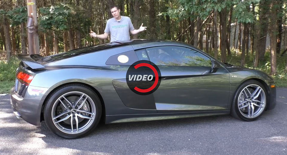  Doug DeMuro Has The Hots For Audi’s R8 V10 Plus And So Should We
