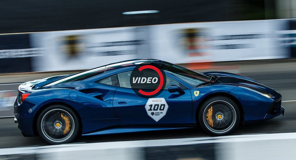  Brave Ferrari 488 Takes On Tuned E63 AMG And R8 V10 From Standstill