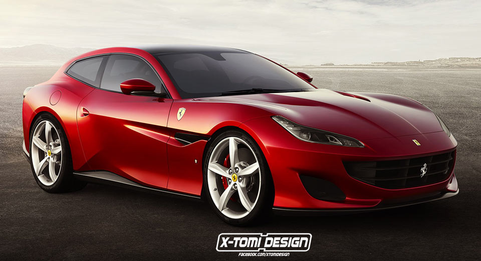  New Ferrari Portofino Gets A Virtual Fixed Roof Over Its Head