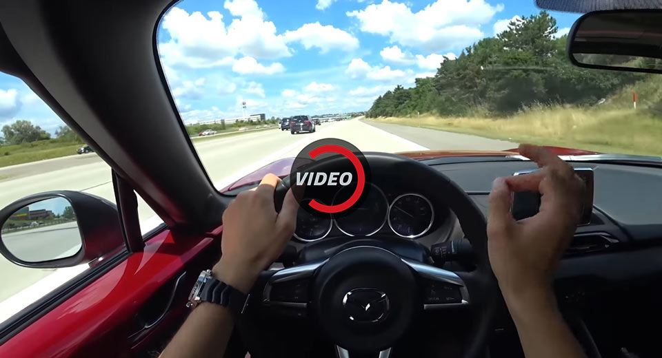 Life Looks Good Behind The Wheel Of A Mazda MX-5 RF
