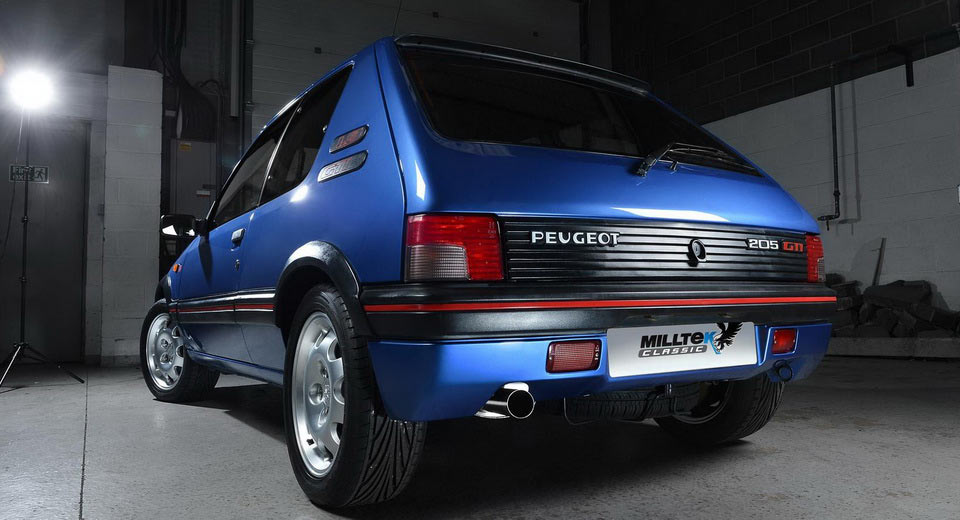  Turn Back Time With This Milltek-Tuned Peugeot 205 GTi [w/Video]