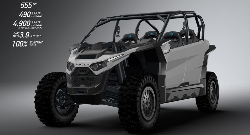  Nikola Zero Electric UTV Crawls To Production With 555 Horsepower