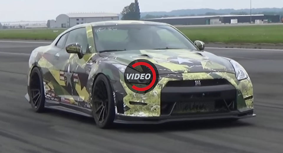  This Is What An Out Of Control 2,000HP Nissan GT-R Looks Like