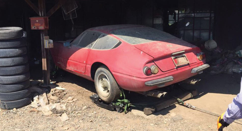 One-Off Alloy-Bodied Ferrari Daytona Discovered In Japan After 40 Years